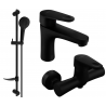 Mexen Kama DF05 ensemble de douche, noir - 72504DF05-70