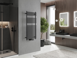 Mexen Sol radiateur de salle de bain 1200 x 500 mm, 569 W, noir - W125-1200-500-00-70