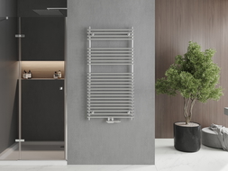 Mexen Sol radiateur de salle de bain 1200 x 600 mm, 520 W, chrome - W125-1200-600-00-01