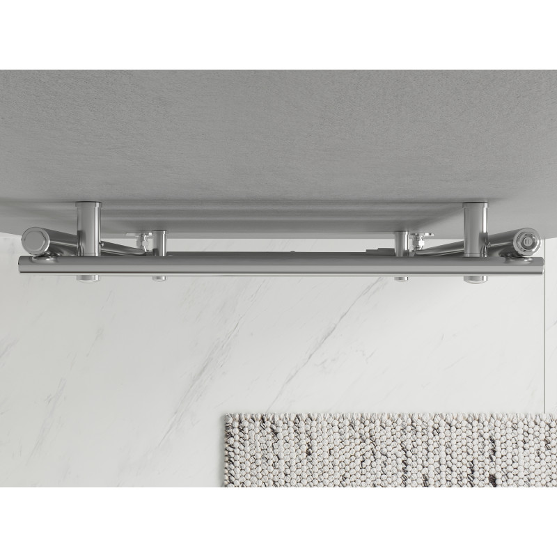 Mexen Sol radiateur de salle de bain 1200 x 600 mm, 520 W, chrome - W125-1200-600-00-01