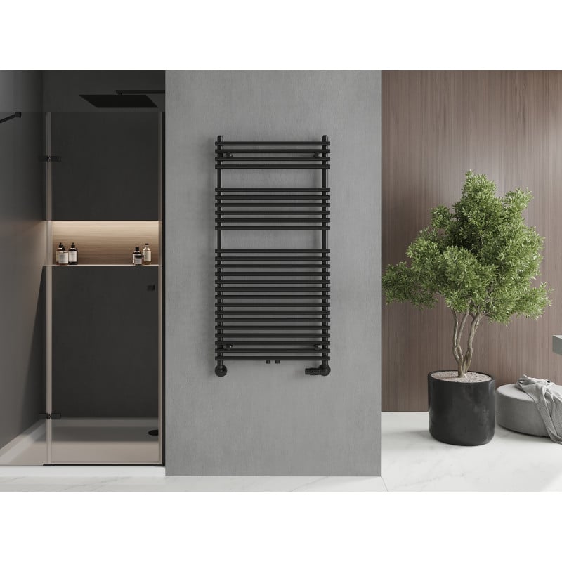 Mexen Sol radiateur de salle de bains 1200 x 600 mm, 658 W, noir - W125-1200-600-00-70