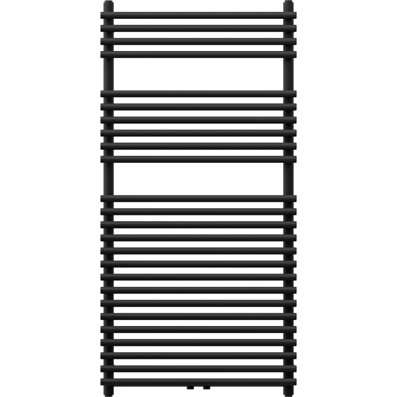 Mexen Sol radiateur de salle de bains 1200 x 600 mm, 658 W, noir - W125-1200-600-00-70