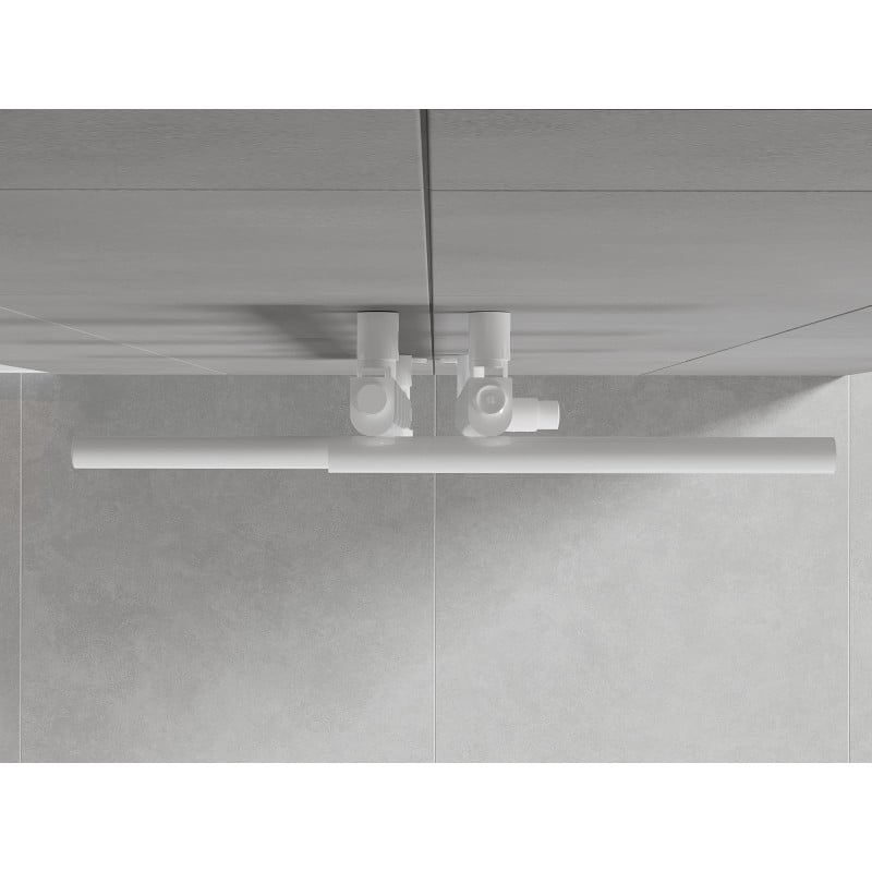 Mexen Jari radiateur décoratif de salle de bain 1005 x 550 mm, 339 W, blanc - W115-1005-550-00-20
