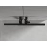 Mexen Jari radiateur de salle de bain décoratif 1005 x 550 mm, 339 W, noir - W115-1005-550-00-70