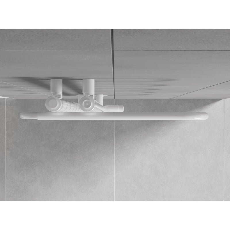 Mexen Kiso radiateur de salle de bain décoratif 1250 x 500 mm, 256 W, blanc - W114-1250-500-00-20