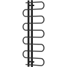 Mexen Kiso radiateur de salle de bain 1250 x 500 mm, 256 W, noir - W114-1250-500-00-70