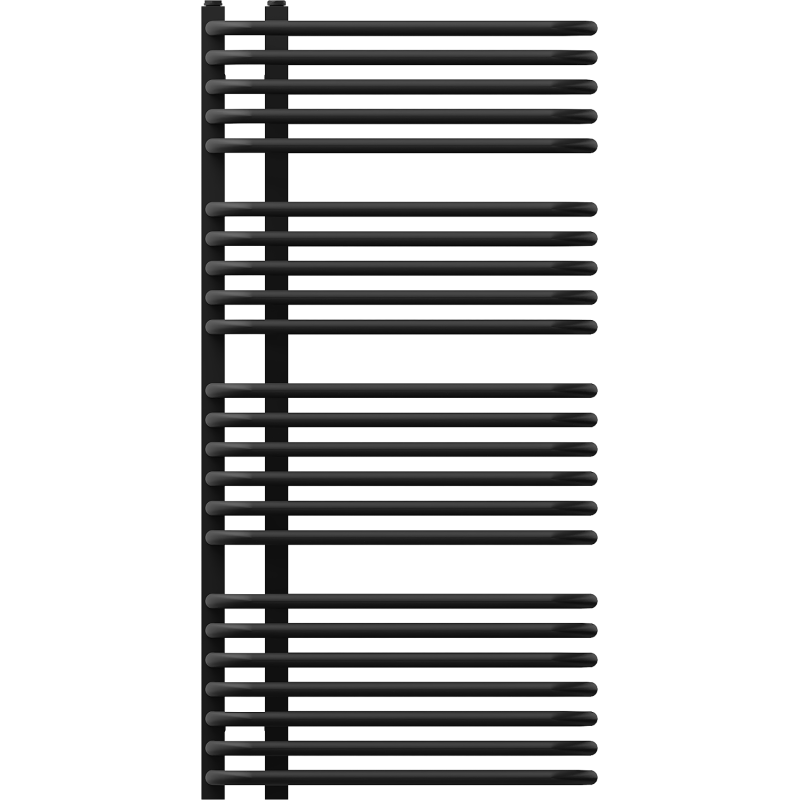 Mexen Amor radiateur de salle de bains 1000 x 500 mm, 809 W, noir - W120-1000-500-00-70