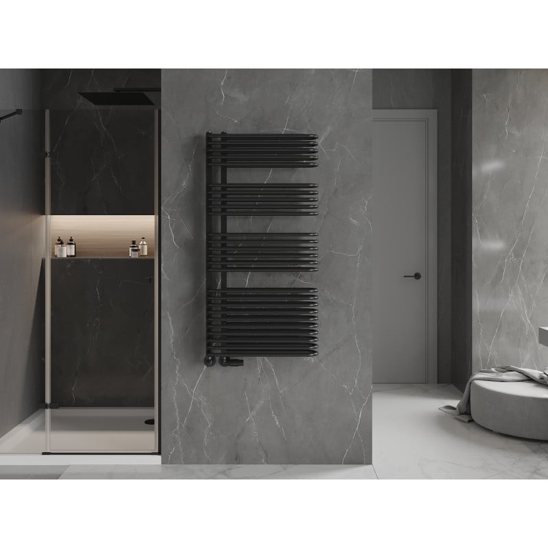 Mexen Amor radiateur de salle de bain 1200 x 600 mm, 1083 W, noir - W120-1200-600-00-70