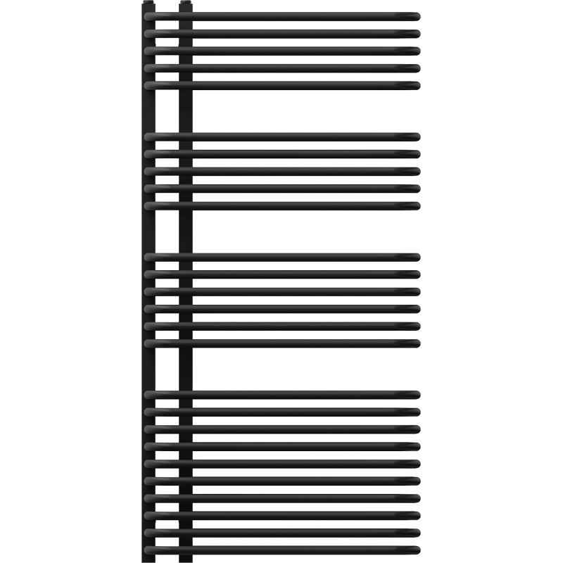 Mexen Amor radiateur de salle de bain 1200 x 600 mm, 1083 W, noir - W120-1200-600-00-70