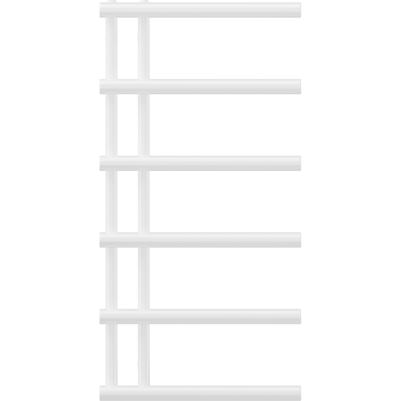 Mexen Jukon radiateur de salle de bains décoratif 988 x 500 mm, 461 W, blanc - W116-0988-500-00-20