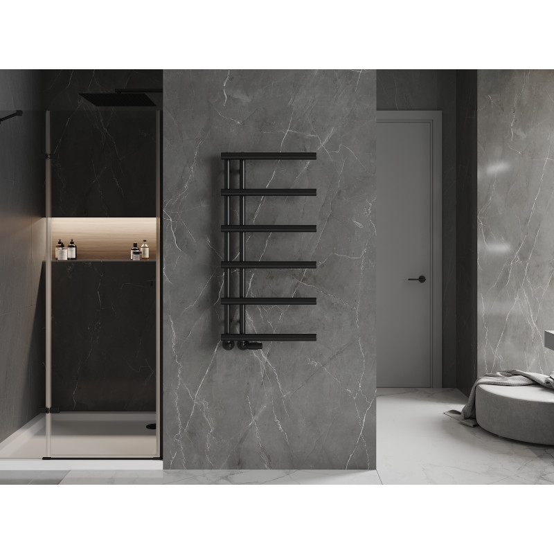 Mexen Jukon radiateur de salle de bain décoratif 988 x 500 mm, 461 W, noir - W116-0988-500-00-70