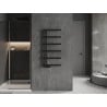 Mexen Jukon radiateur de salle de bain décoratif 988 x 500 mm, 461 W, noir - W116-0988-500-00-70