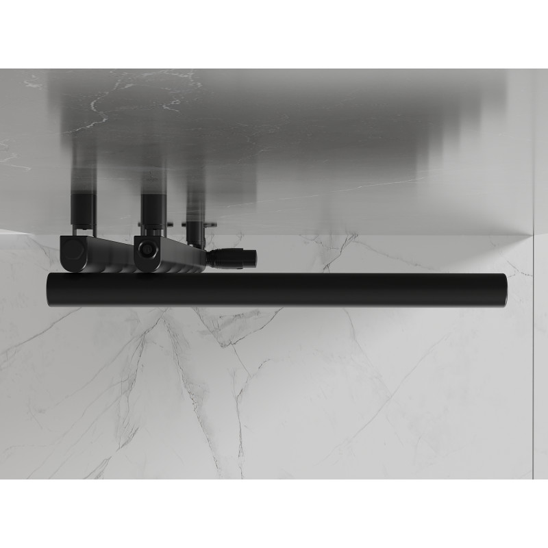 Mexen Jukon radiateur de salle de bain décoratif 988 x 500 mm, 461 W, noir - W116-0988-500-00-70