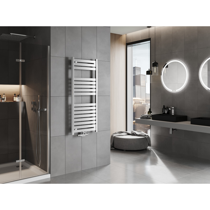 Mexen Uran radiateur de salle de bains 1200 x 500 mm, 422 W, chromé - W105-1200-500-00-01