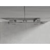 Mexen Uran radiateur de salle de bains 1200 x 500 mm, 422 W, chromé - W105-1200-500-00-01