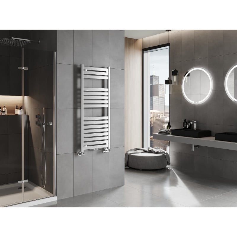 Mexen Uran radiateur de salle de bains 1200 x 500 mm, 422 W, chromé - W105-1200-500-00-01