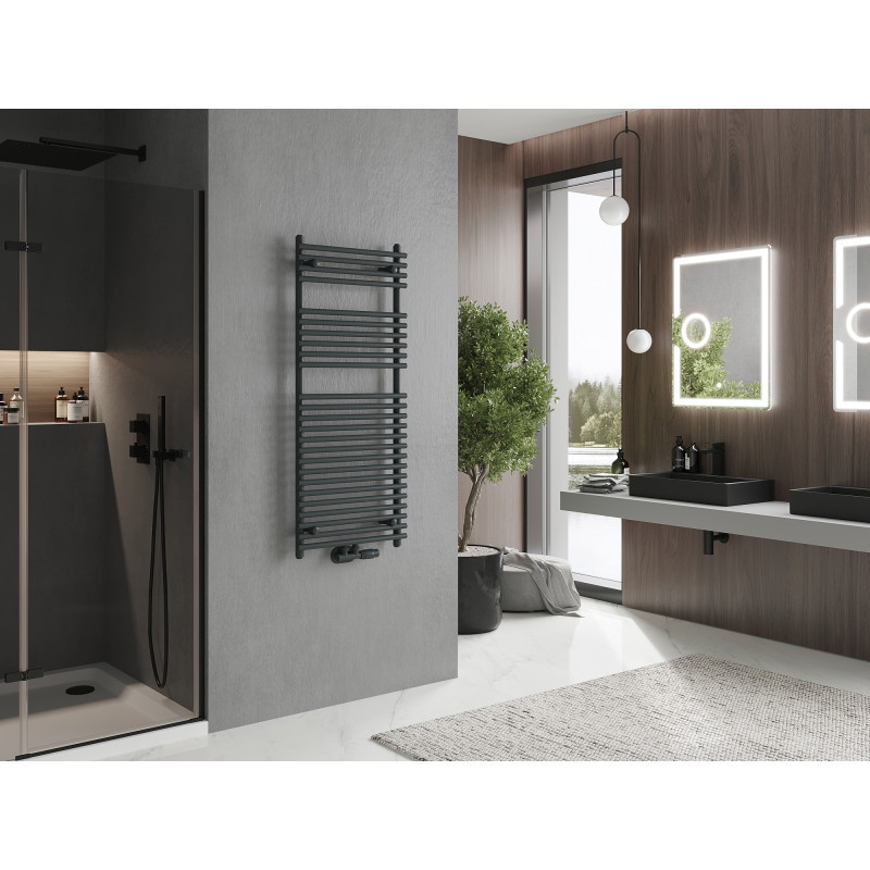 Mexen Sol radiateur de salle de bain 1200 x 500 mm, 569 W, anthracite - W125-1200-500-00-66