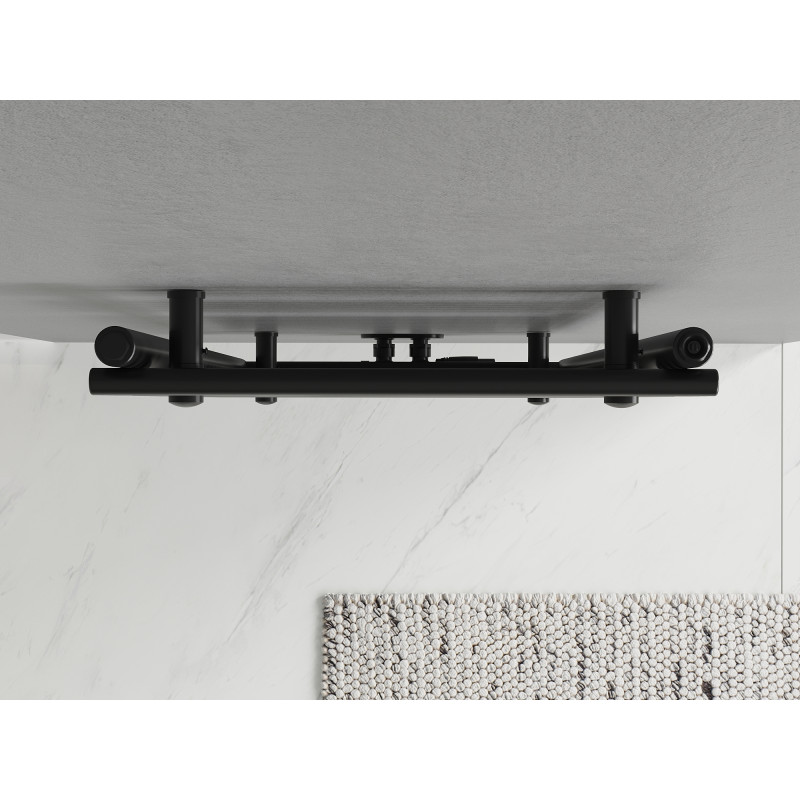 Mexen Sol radiateur de salle de bains 1200 x 500 mm, 569 W, noir - W125-1200-500-00-70