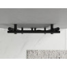 Mexen Sol radiateur de salle de bains 1200 x 500 mm, 569 W, noir - W125-1200-500-00-70