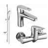 Mexen Kama Ensemble de douche DS05, chromé - 72504DS05-00