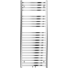 Mexen Pluton radiateur de salle de bain 1200 x 500 mm, 493 W, chromé - W106-1200-500-00-01