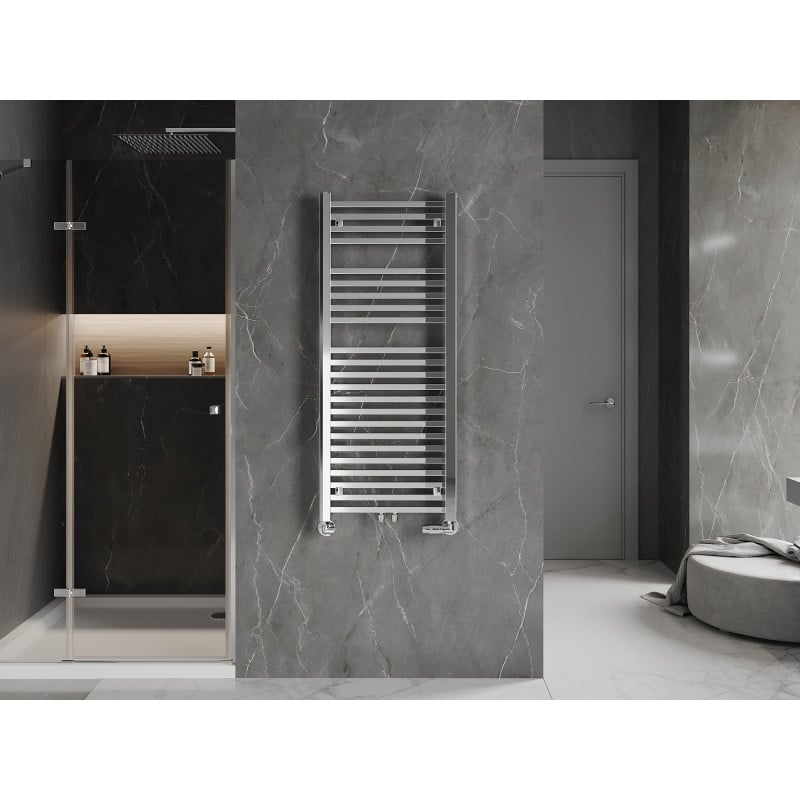 Mexen Pluton radiateur salle de bain 1200 x 500 mm, 493 W, chrome - W106-1200-500-00-01