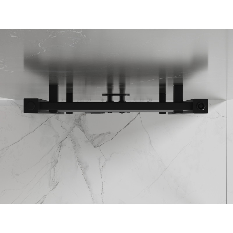 Mexen Pluton radiateur salle de bains 800 x 500 mm, 410 W, noir - W106-0800-500-00-70