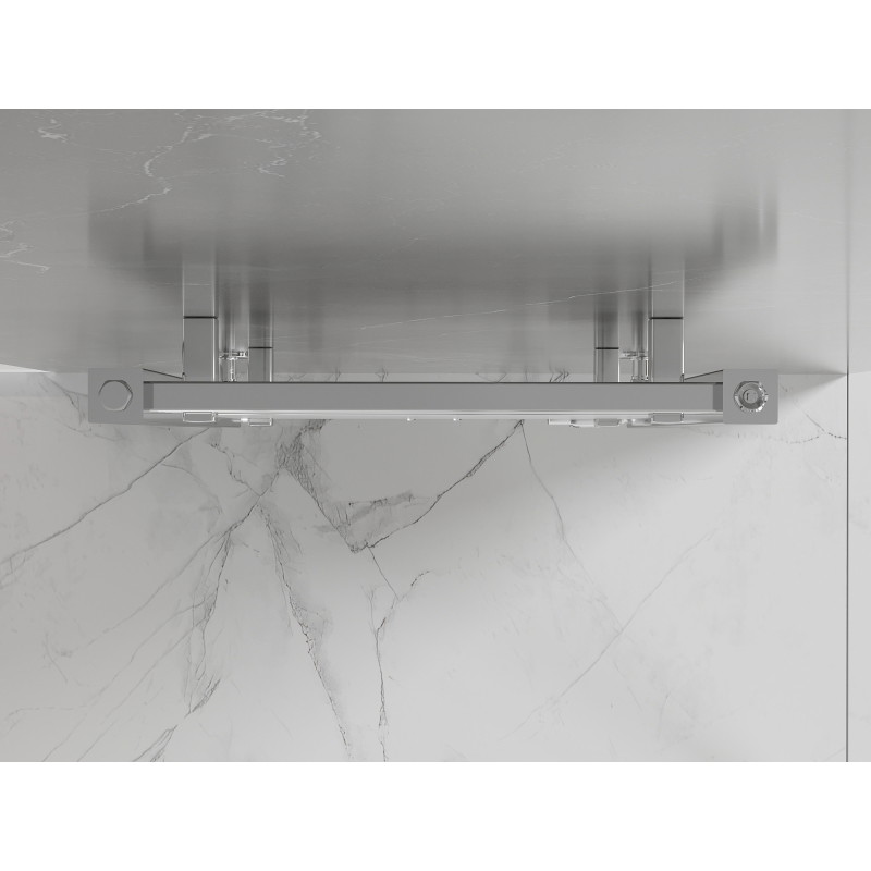 Mexen Pluton radiateur de salle de bains 1200 x 500 mm, 493 W, chromé - W106-1200-500-00-01