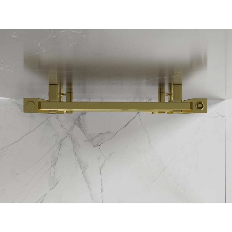 Mexen Pluton radiateur de salle de bains 1200 x 500 mm, 493 W, doré - W106-1200-500-00-50