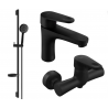 Mexen Kama DS75 ensemble de douche, noir - 72504DS75-70