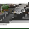 Mexen Vito évier en granit 1 bac avec robinet Aster, gris - 6503-71-73450-57-B