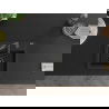 Mexen Milo évier en granit 1 bac avec robinet de cuisine Aster, noir - 6505-77-73450-70-B