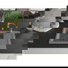 Mexen Enzo évier en granit 1-bac avec égouttoir et robinet de cuisine Aster, gris - 6506-71-73450-57-B