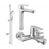 Ensemble baignoire Mexen Kama DS05, chrome - 72513DS05-00