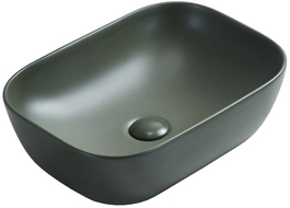 Mexen Rita lavabo de comptoir 45 x 32 cm, khaki mat - 21084543