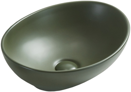 Mexen Elza lavabo de comptoir 40 x 33 cm, khaki mat - 21014043