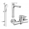 Mexen Kama DF05 ensemble de douche, chrome - 72514DF05-00