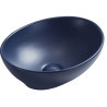 Mexen Elza lavabo à poser 40 x 33 cm, bleu marine mat - 21014042