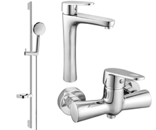 Mexen Kama DS75 ensemble de douche, chrome - 72514DS75-00
