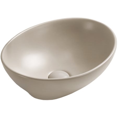 Mexen Elza lavabo à poser 40 x 33 cm, beige mat - 21014066