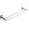 Mexen Loft double porte-serviettes, Chrome - 7012625-00