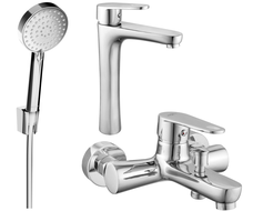 Mexen Kama R75 ensemble baignoire, chromé - 72513R75-00
