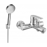 Mexen Kama R75 robinet de baignoire avec ensemble de douche, chromé - 7253R75-00
