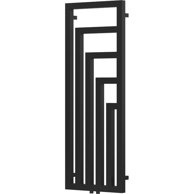 Mexen Alaska radiateur décoratif 1216 x 440 mm, 542 W, noir - W205-1216-440-00-70