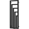 Mexen Alaska radiateur décoratif 1216 x 440 mm, 542 W, noir - W205-1216-440-00-70