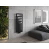 Mexen Alaska radiateur décoratif 1216 x 440 mm, 542 W, noir - W205-1216-440-00-70