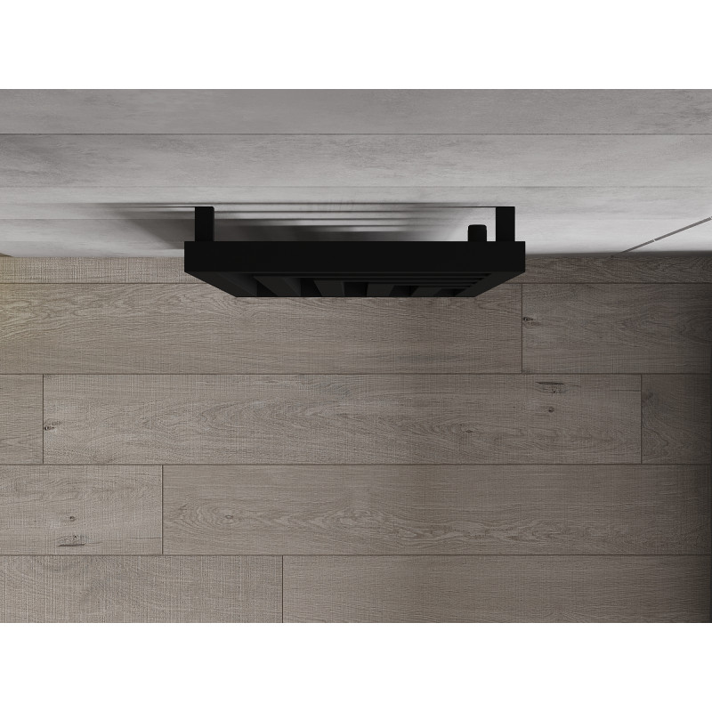 Mexen Alaska radiateur décoratif 1216 x 440 mm, 542 W, noir - W205-1216-440-00-70