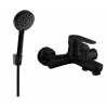 Mexen Kama R75 mitigeur de baignoire avec ensemble de douche, noir - 7253R75-70