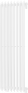 Mexen Atlanta radiateur décoratif 1200 x 405 mm, 646 W, blanc - W211-1200-405-00-20