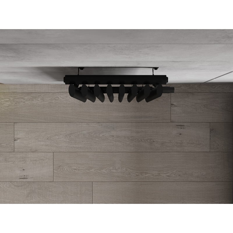 Mexen Atlanta radiateur décoratif 1200 x 405 mm, 646 W, noir - W211-1200-405-00-70